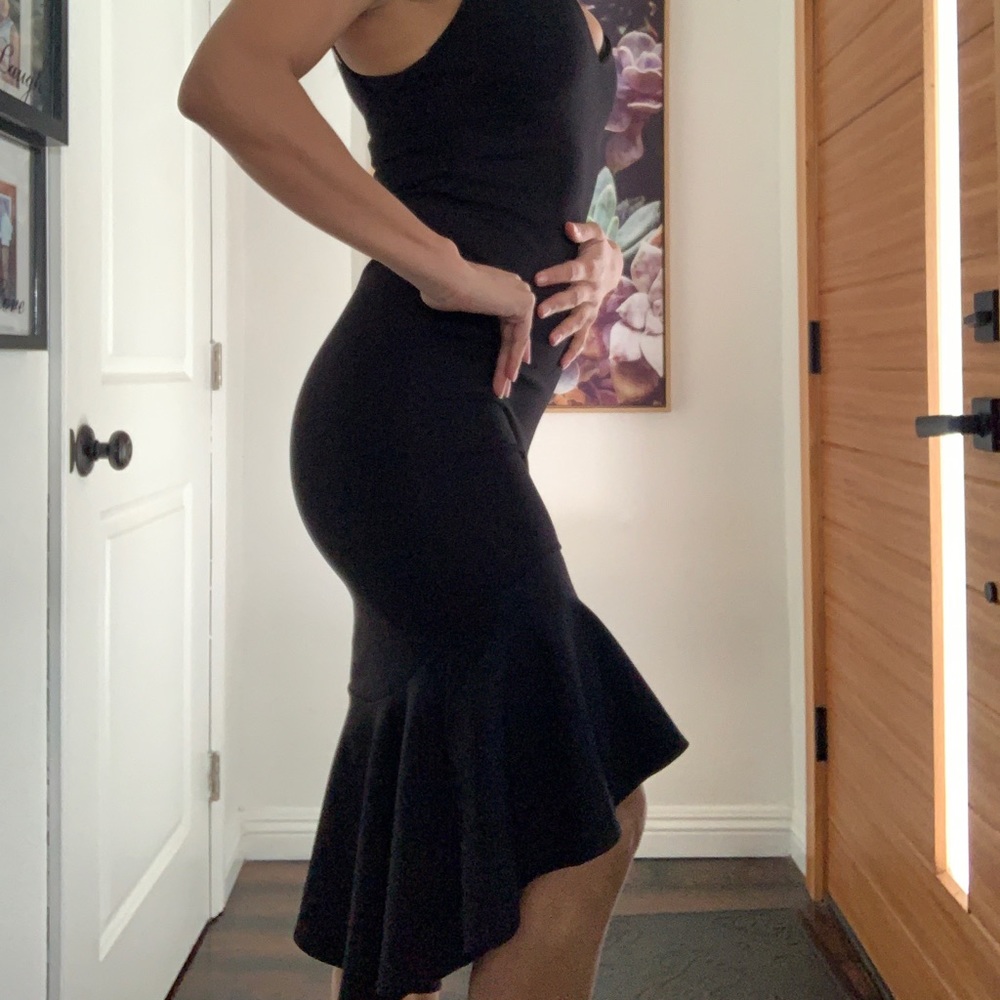 Sexy fitted women’s dress.